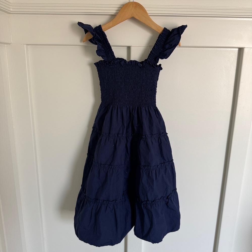 Hill House Navy Ellie Nap Dress - Size 7/8 - Picture 5 of 8